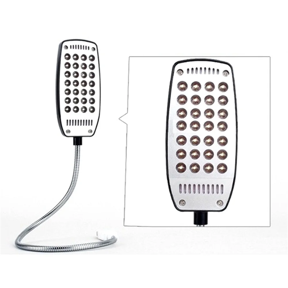

Computer USB Light Flexible Night Reading Lamp Bright For Laptop PC Mini 28 LEDs Blue