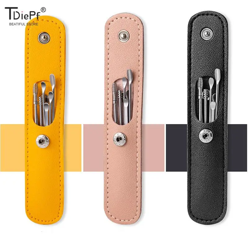 

6 шт./компл. инструмент для удаления телефонных позвонков, палочки для удаления ушной серы, милая ухочистка, чистящая искусственная ложка, за...