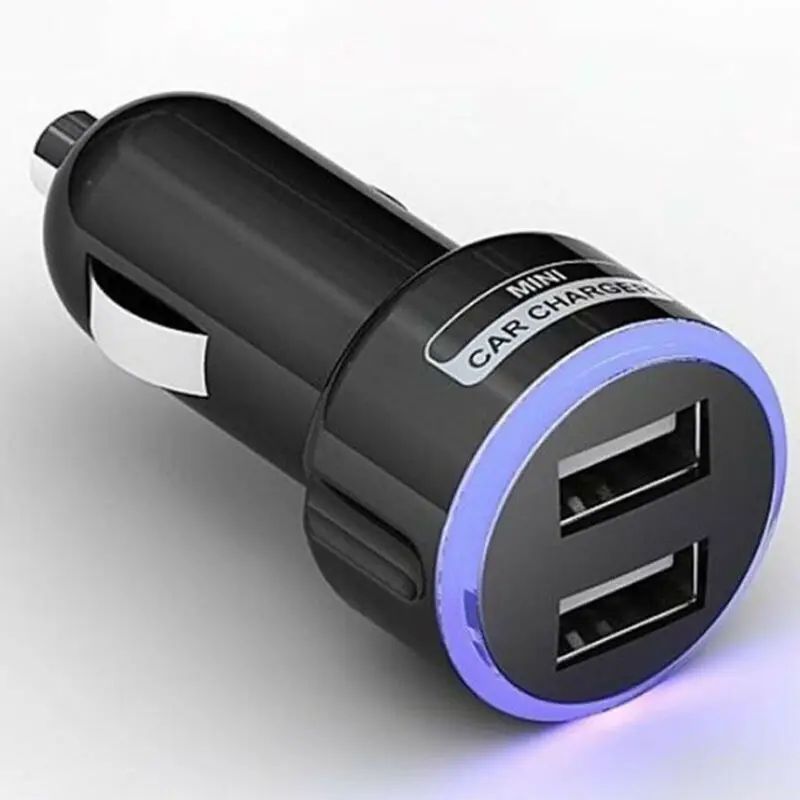2100 мАч прикуриватель 2 в 1 usb порты зарядное устройство автомобильное мульти