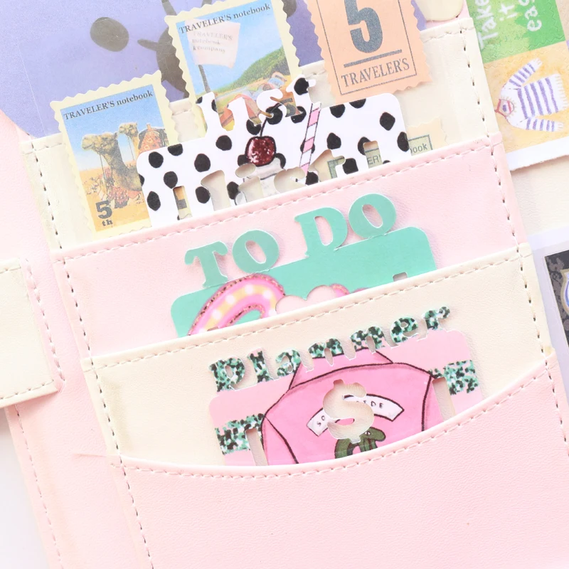 Индексный разделитель Domikee ручной работы милый органайзер для дневника офиса