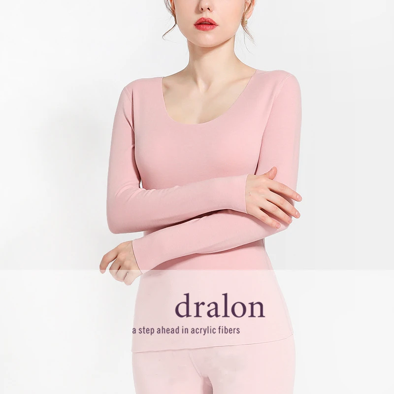 

New Thermal Underwear Women For Winter Long Johns Female Underwear Suit Thick Breathable Warm Clothing Thermal Underwears