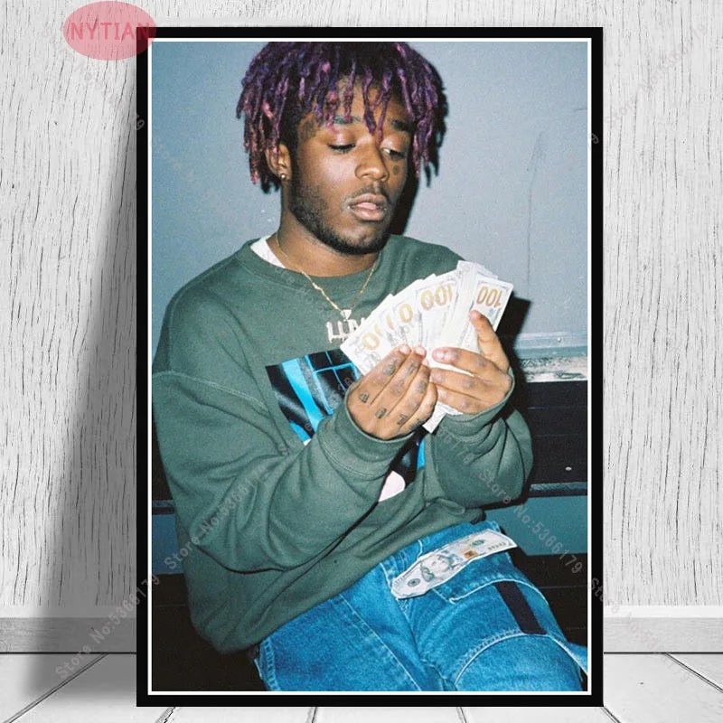 Картина в подарок N930 Lil UZI Vert Playboi Carti Постер стиле хип хоп настенное искусство на