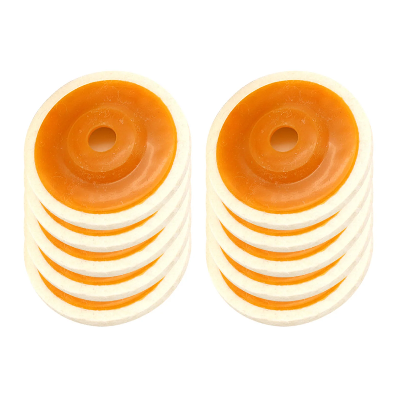 

10 шт., 4 дюйма, тонкая шерсть, искусственная полировка, зернистость 2000, тонкая шерсть для автомобильной мраморной мебели