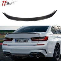 rear trunk spoiler fit for new 3 series g20 320 325 330li 2019 up mp style forged carbon fiber back wing