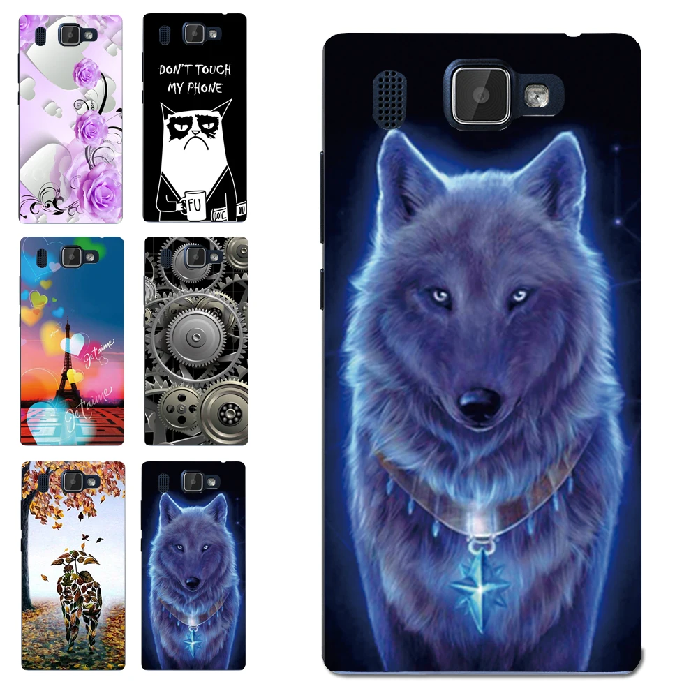 Мягкий чехол для Prestigio Grace Q5 PSP5506DUO|cover for prestigio|case covercover |
