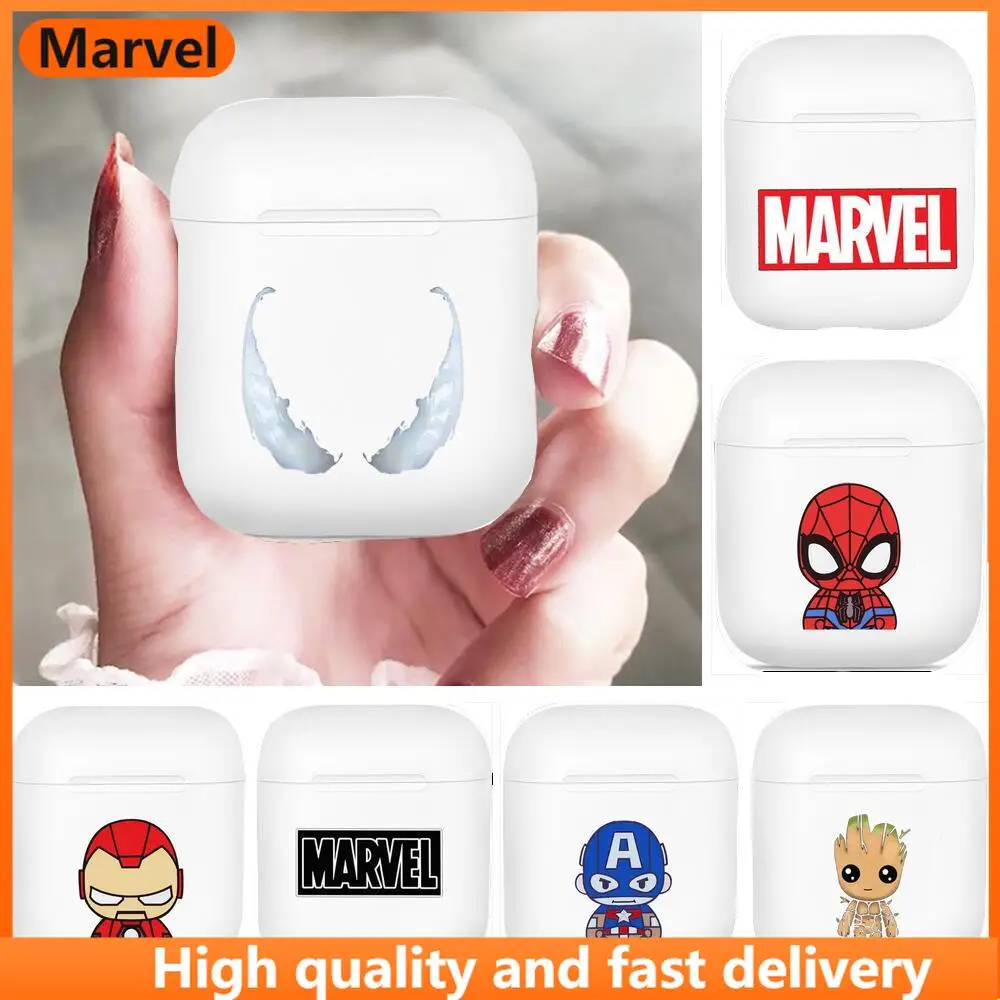 

Marvel Avengers venom For Apple Airpods 1/2 Cases Protective Bluetooth Wireless Earphone Cover For case Cases pro