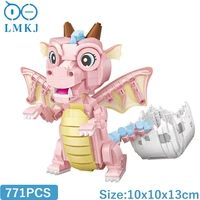 mini building blocks baby dragon animallovelygirls toys for kids assemblage diy educational toy model gifts brinquedos