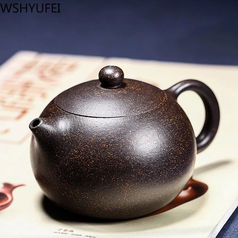 Исин Чайный горшок фиолетовая глина xishi чайный красота чайник ручной набор для