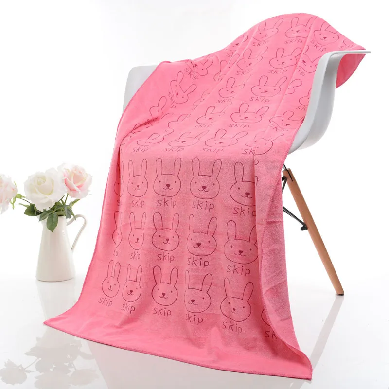 Полотенце из микрофибры с принтом 70*140 см быстросохнущее Впитывающее пляжное