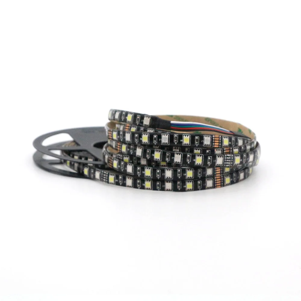 1 м 2 3 5 Светодиодные ленты светильник RGB/RGBW Белый 5050 SMD Водонепроницаемая