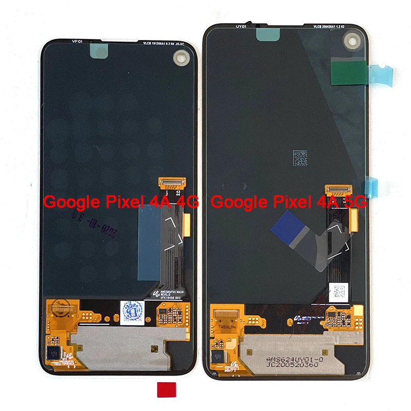 Pantalla LCD OLED M & Sen de 5,81 "para Google Pixel 4A, digitalizador con Panel t&aacute;ctil, 6,2", 5G-0