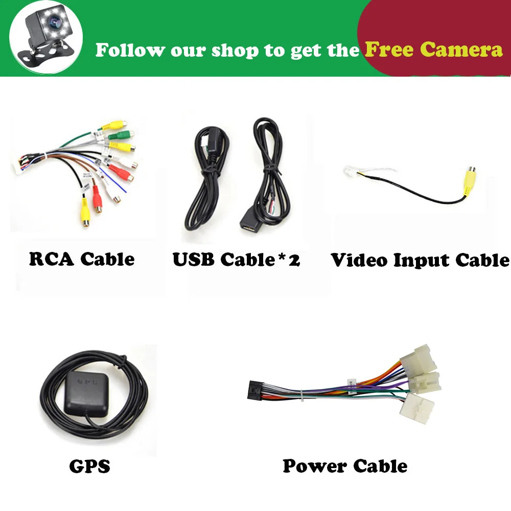 

Android 9.0 No 2din 2 din DVD Car Radio Multimedia Video Player Navigation GPS For Toyota RAV4 3 XA30 2007-2012 Mirror Link TMPS