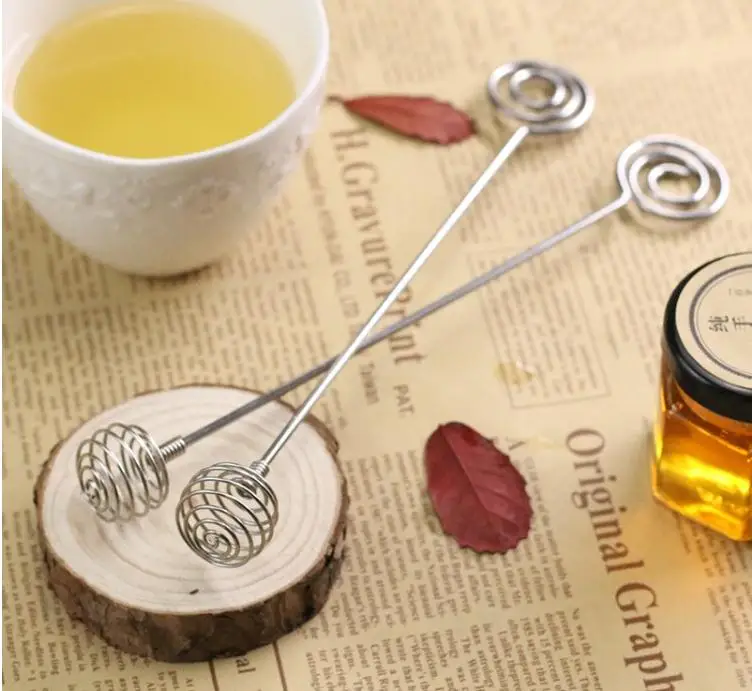 200pcs Stainless Steel Honey Dipper Stick, Drizzle Honey With Ease, No