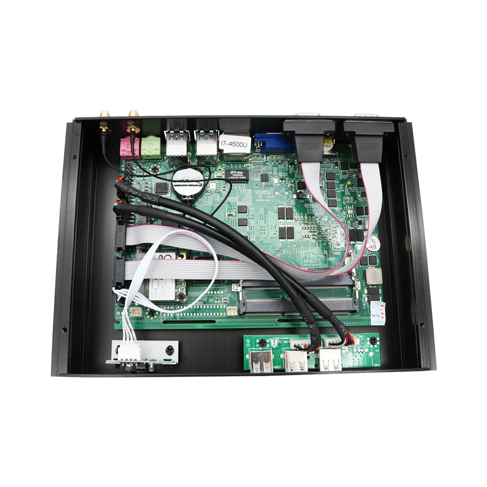 Настольный мини-компьютер Topton Industiral Linux Windows XP Celeron 1007U 1 5 ГГц двухъядерный * Lan 2 RS232