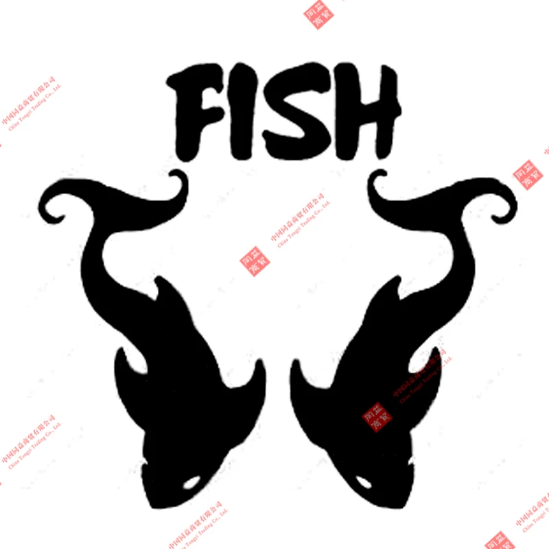 

35cm Tribal Fish Fashion Decor Car Sticker Car Styling Vinyl Decal