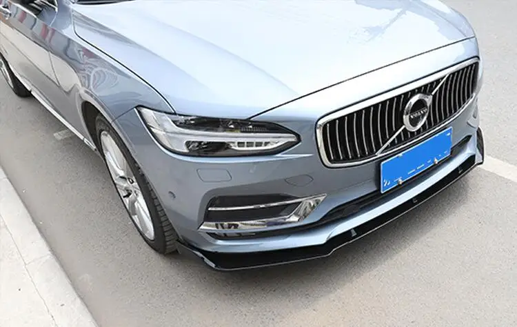 Для Volvo S90 тела комплект спойлер 2018-2019 для ABS задняя губа задний переднего бампера