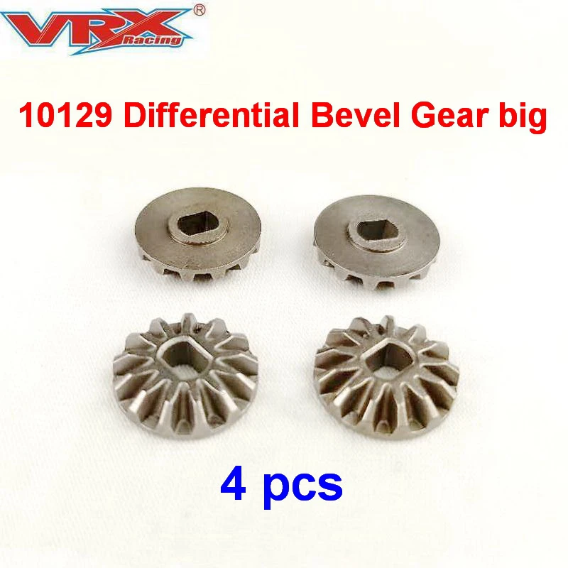 Детали для радиоуправляемой машины 10129 дифференциальная Коническая Зубчатая Передача малые 4 шт. для VRX Racing 1/10 масштаб полноприводный Радиоуправляемый автомобиль RH1043 RH1045 RH1043SC аксессуары