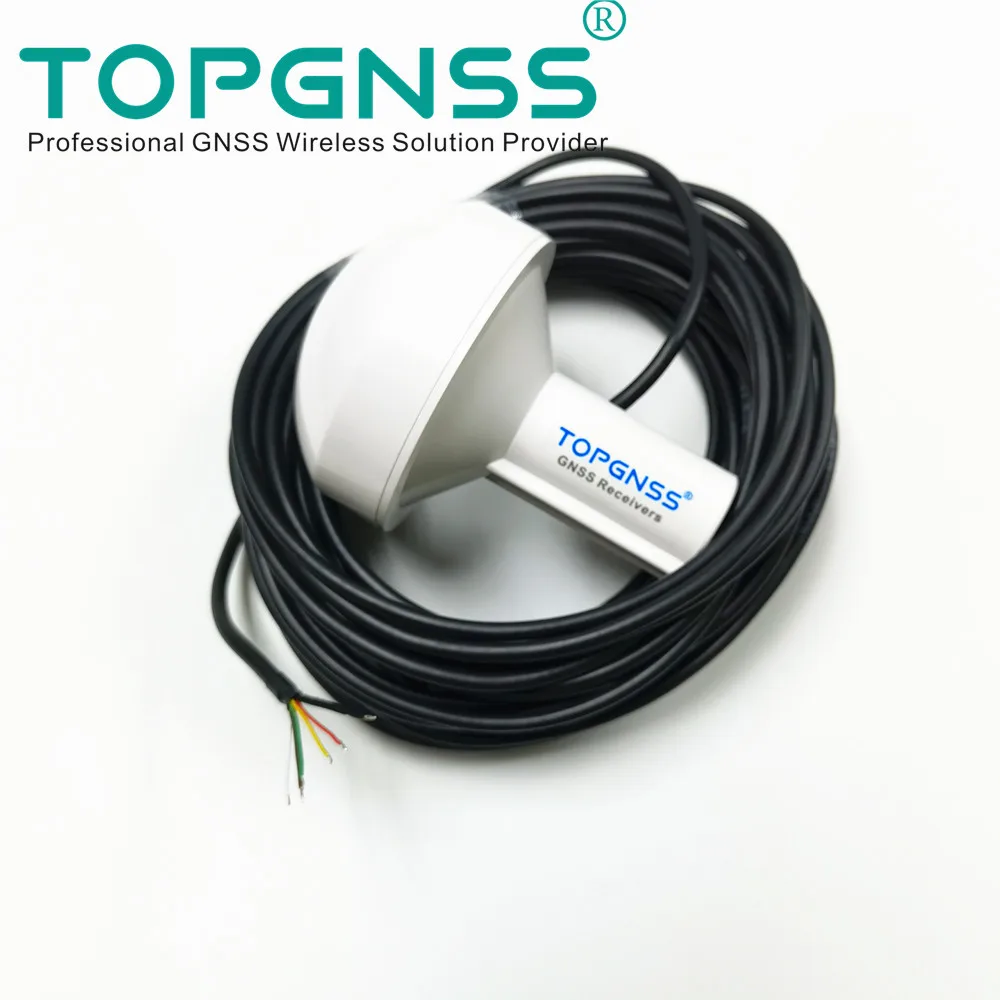 Протокол RS422 15 м IPX67 GPS ГЛОНАСС двойной режим приемника 12 В морской синхронизации