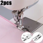 Прижимная лапка для швейной машины Overlock, инструмент для шитья с низким хвостовиком, Singer, Brother,Babylock