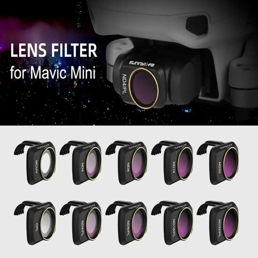 

Объективы для фотоаппаратов EastVita c регулируемой яркостью, мини-объектив Mavic для макросъемки, губчатый фильтр, комплекты ND CPL NDPL MCUV