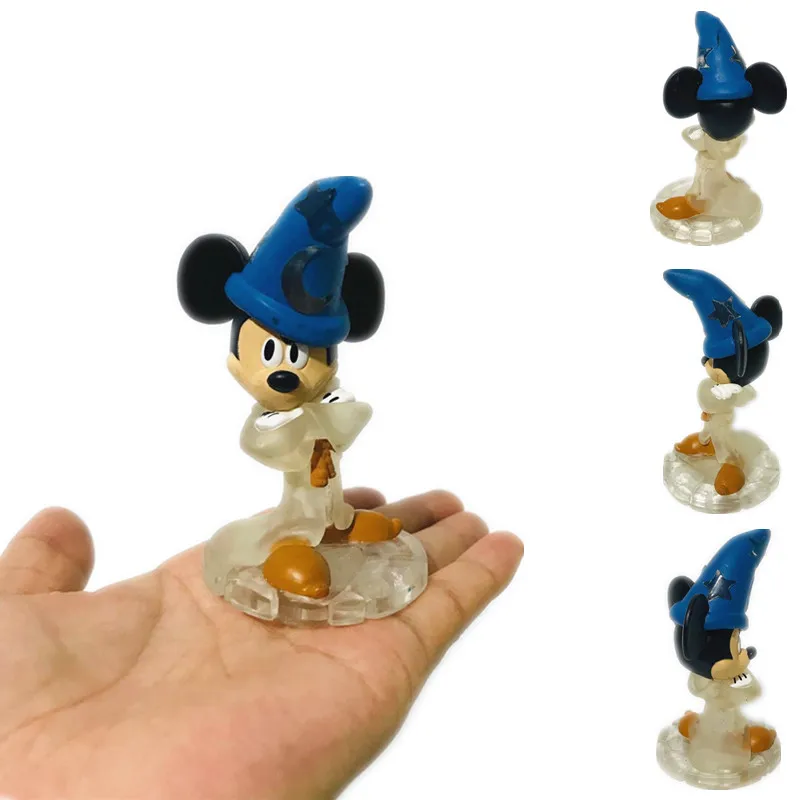 1 шт./лот 9 см ПВХ волшебный карнат утка мышь кукла бонсай игрушки смотровые