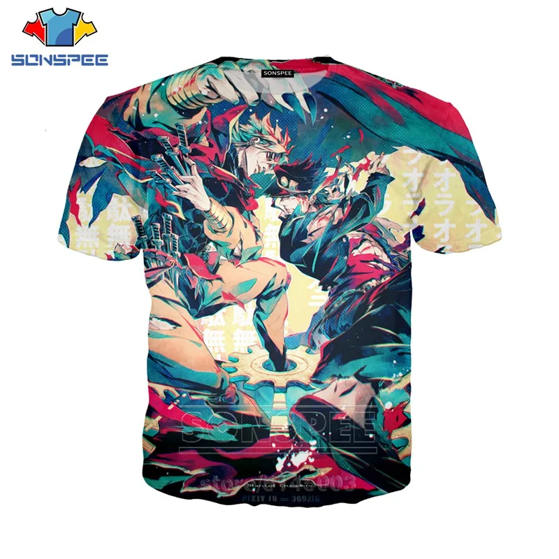 Джоджо Необычные приключения футболка для мужчин и женщин толстовка хигашиката