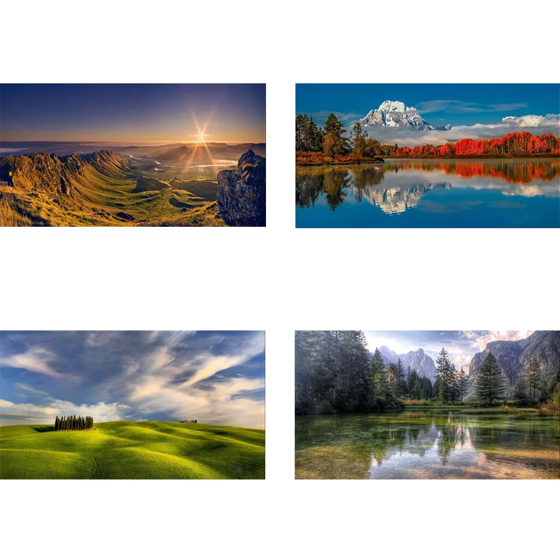 

Diamond Painting 5D Diamonds DIY Scenery Cross Stitch Full Square Round Drill Embroidery Colorful Handmade Home Room Wall Decor