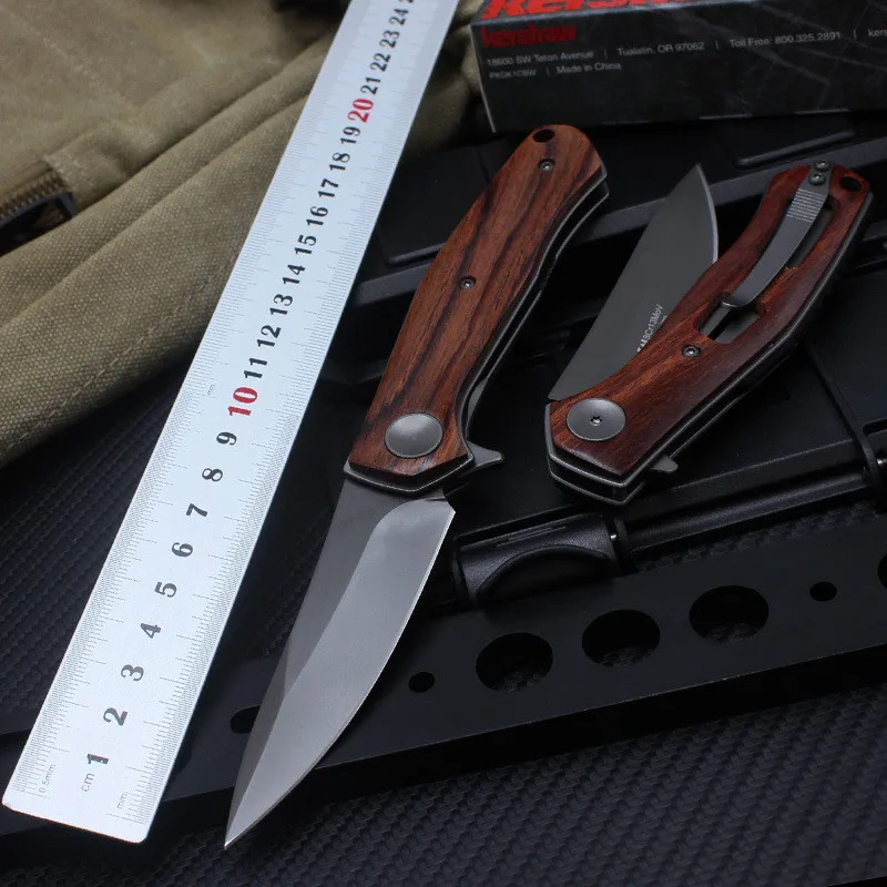 

Ball Bearing 8cr13mov Outdoor Folding Knife 4020 High Hardness Damascus Pattern Multifunctional Portable Camping Survival Knife
