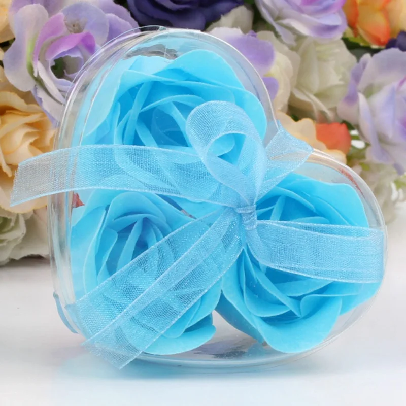 Роза Лепесток для ванной мыло ко Дню Святого Валентина День учителя подарочных