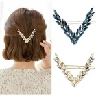 Новая Женская Роскошная заколка для волос шпилька для волос аксессуары для волос головной убор для девочек модные подарки украшения заколки для волос