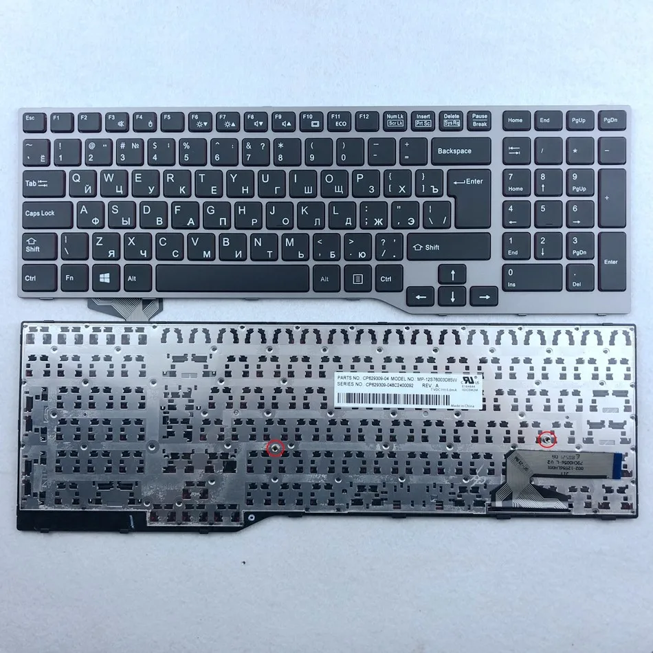 

Russian Laptop Keyboard For Fujistu CELSIUS H730 H760 H770 Series RU Layout