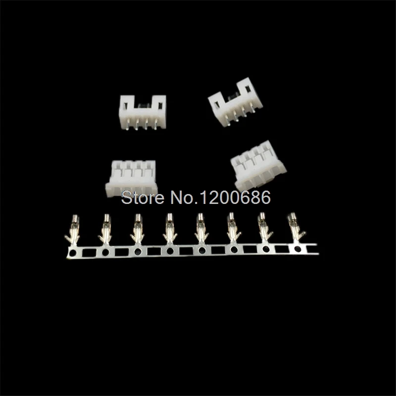 

PH2.0 4P 4Pin PH 2.0MM Connector terminal Housing Straight Pin Header Connector sets