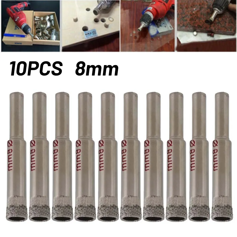 

10PCS 8mm Hole Opener High Quality Diamond Hole Openers Beads Grinding And Polishing Tools Drill Bits