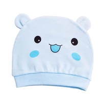 zwy1235 new baby hat cotton toddler hat scarf for boys girls cap solid color children hat baby accessories newborn
