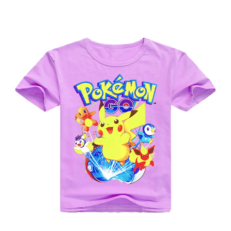 Оригинальная короткая футболка Takara Tomy Pokemon Pikachu летняя хлопковая милая