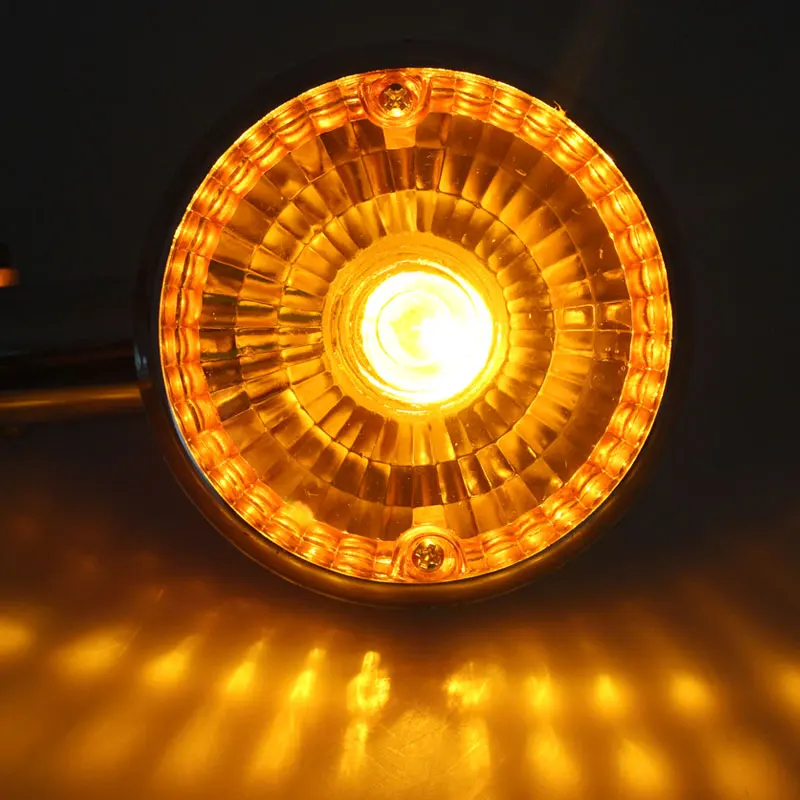 Поворотный сигнал для мотоцикла фонарь поворотный Янтарный подходит Yamaha Virago XV250