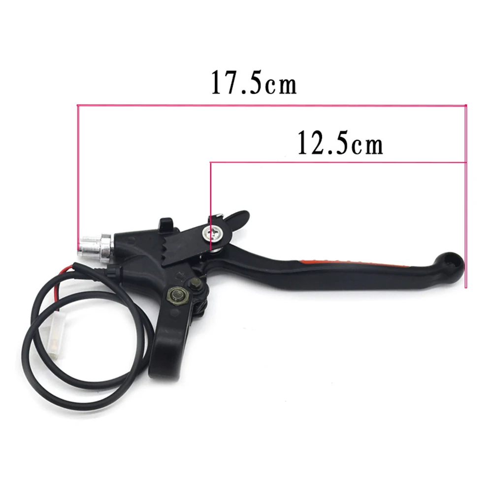 1 пара алюминиевых тормозных рычагов для электрического велосипеда левый и