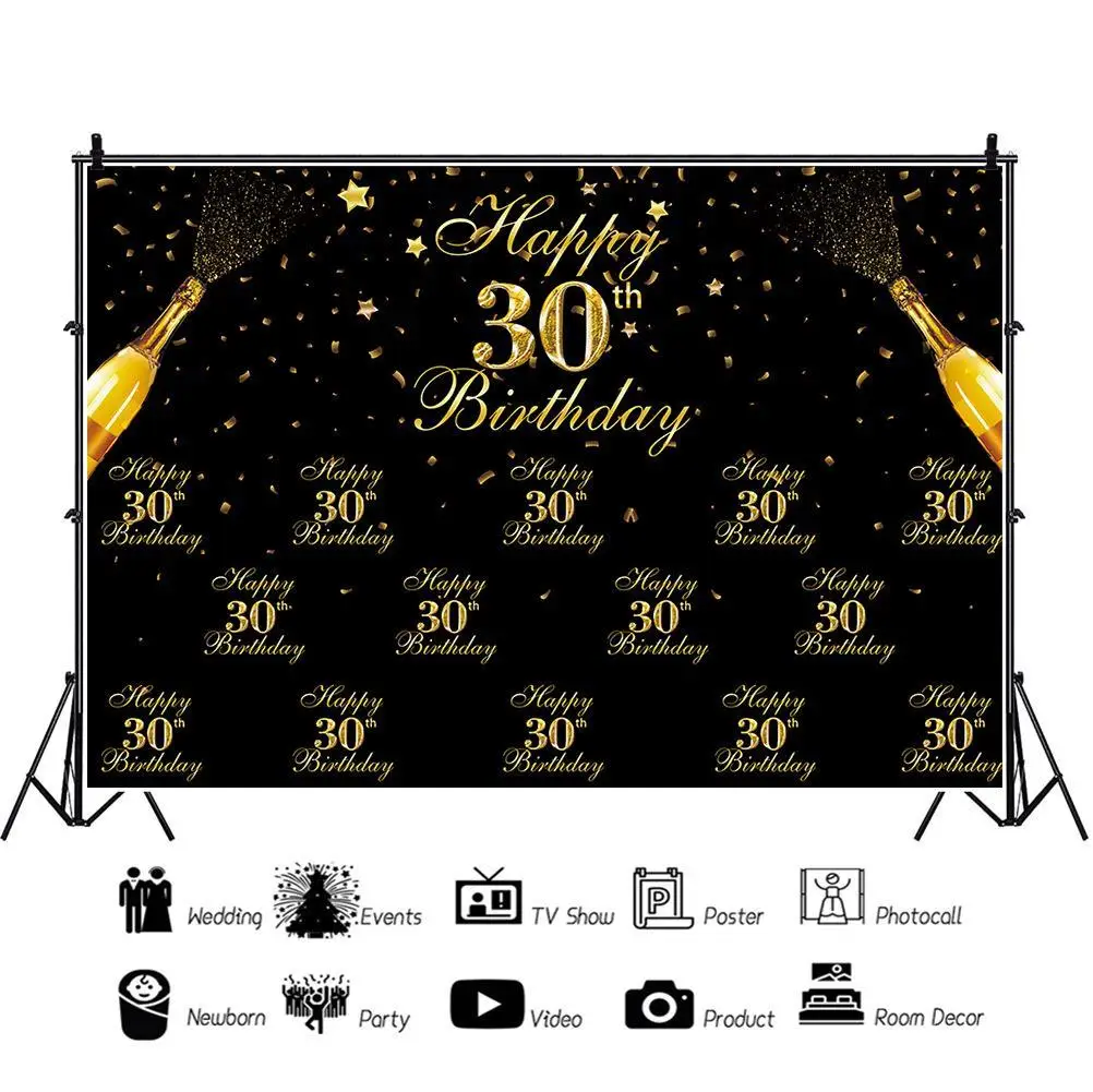 

Виниловый фон для фотосъемки с изображением черного золота для семейного портрета