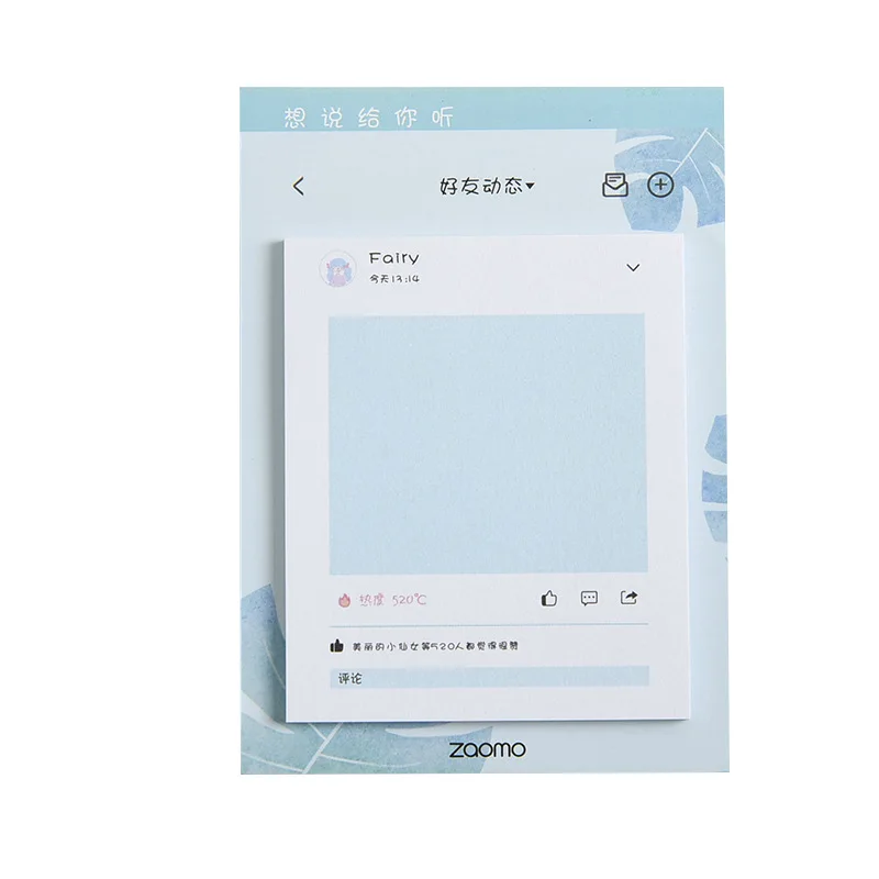 

30 Sheet Cute Fairy Memo Pad Post It Paper Sticky Notes Planner Sticker Paste Kawaii Stationery Office Papeleria School Supplies