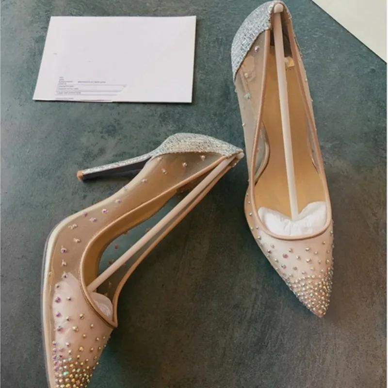 Женские туфли лодочки из сетчатого материала наивысшего качества женские