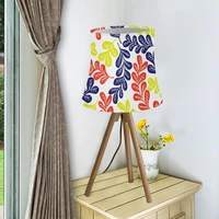 1pc lampshade fabric lamp cover maori tribe polynesian pattern art decor colorful lampshade modern light shade for wall lamps