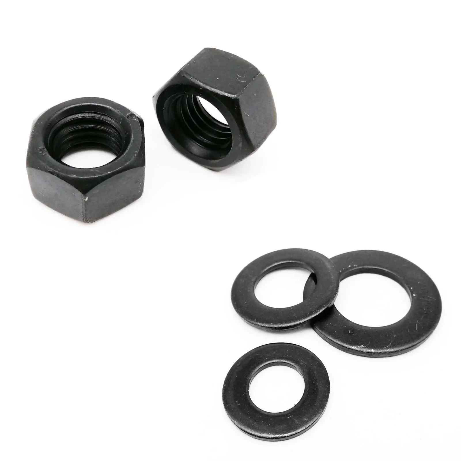 400/2100pcs M1.6 M2 M2.5 M3 M4 M5 Black Grade 10.9 Steel Hex Hexagon Socket Flat Countersunk Head Screw Bolt Nut Washer Set Kit |