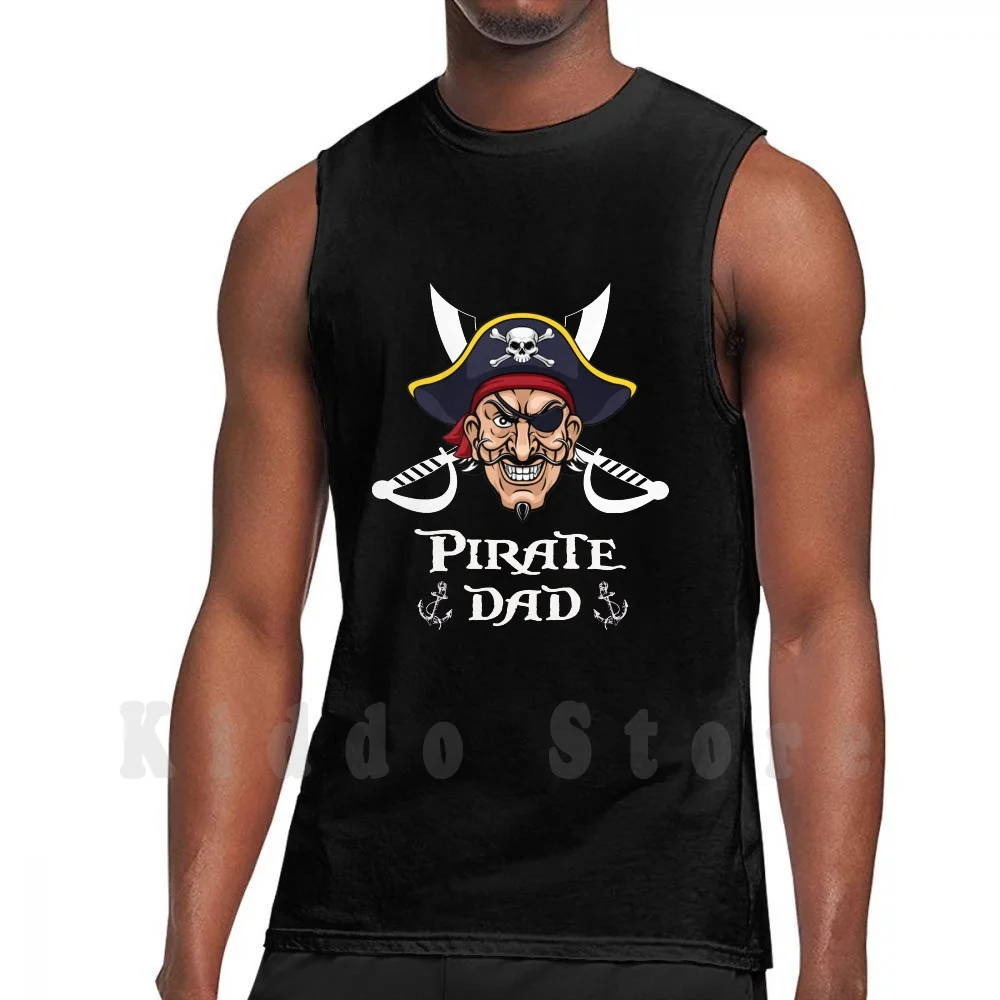 

Pirate Dad Fathers Gifts tank tops vest 100% Cotton Pirate Pirate Lovers Funny Pirate Pirate Party Pirate Captain