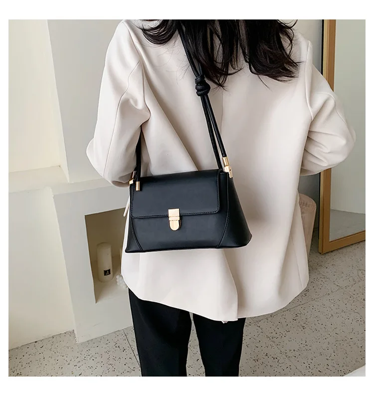 

Fashion White Sholder Bag Women Sac A Main 2020 Femme Summer Bag Shopper Bag Leather for Girls Single Shoulder Bag Korea Style