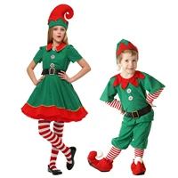 2022 girls christmas costume festival santa clause for new year chilren clothing fancy dress xmas party dress