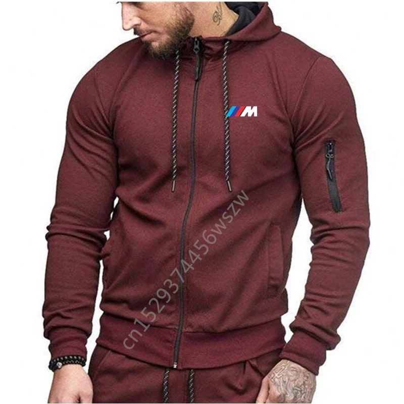 

Motorsport for BMW Print 2021 Autumn Fashion Men Brand top Casual Sweatshirt Solid Color Hoodie Jackets Male Hoodies Men xh