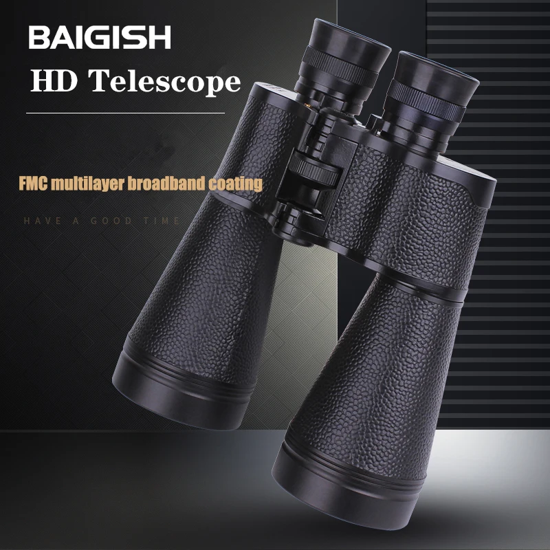 Мощный Военный бинокль BAIGISH 15X60 HD мощный для отдыха на природе туризма охоты |