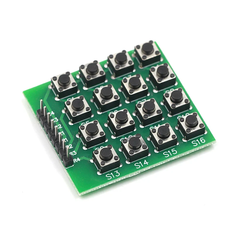 8pin 4x4 4*4 Матрица 16 кнопок клавиатуры макетный модуль микроконтроллер для arduino Diy