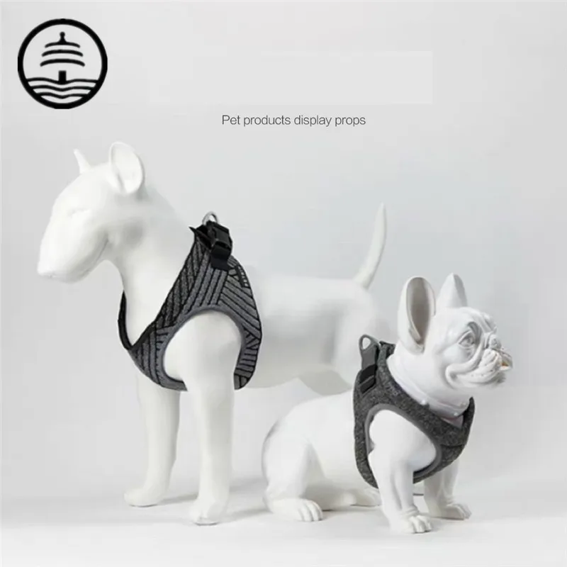 

Simulation Pit Bull Terrier Art Sculpture Home Decor Animal Dog Statue Resin Crafts American Display Props Decoration Room R5527
