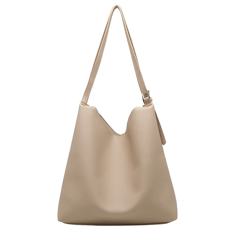 

Free shipping shoulder bags women new trend women bags large capacity bags PU casual fashion soft bags women handbags Solid Two